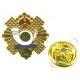 HLI Highland Light Infantry Lapel Pin Badge (Metal / Enamel)